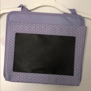 💜Thirty-One Oh Snap Pocket. NWT. Lilac colored.